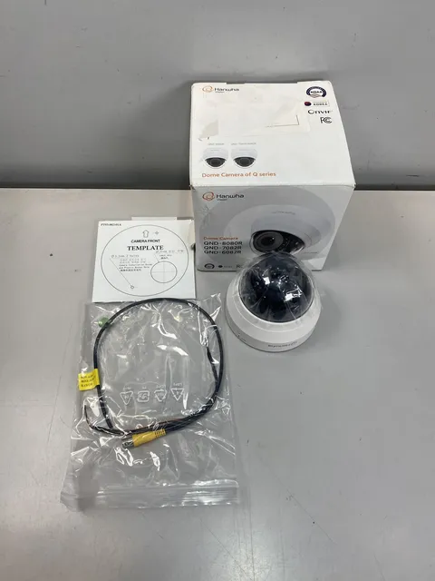 Hanwha Vision QND-6082R 2 Megapixel Day/Night Indoor Dome Security Camera