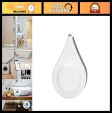 Zigbee Water Leak Sensor with 120dB Alarm, Dripping Detection & App Alerts
