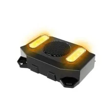 102dB Reversing Backup Alarm & Light Warning System – 12-24V Beep Black-1 PCS
