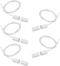 5-Pack Magnetic Contact Switches for Window and Door Alarm Systems NC 3/8