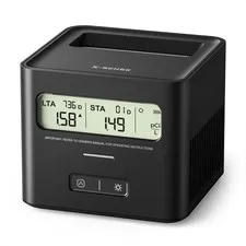 X-Sense Radon Detector For Home Battery Powered Clear Average Display Ideal