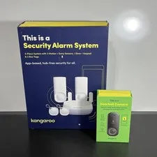 KANGAROO WiFi Wireless Home Security Alarm System App Based - New Open Box