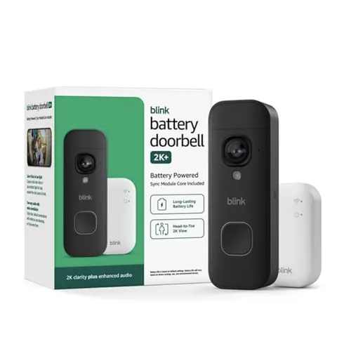 Blink Video Doorbell 2nd Gen w/ Two Year Battery Life & Sync Module Core  - NEW
