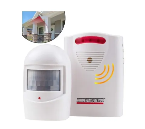 Security Driveway Patrol Wireless Garage Motion Sensor Alarm System New OpenBox