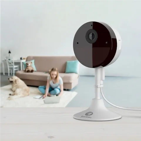 Swann SWIFI-2KICAM-US 2K Quad HD Indoor WIFI Security Camera - White