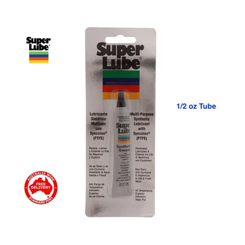 SUPERLUBE Premium Synthetic Grease 1/2 oz Tube -Multi Purpose S21010 Free Post