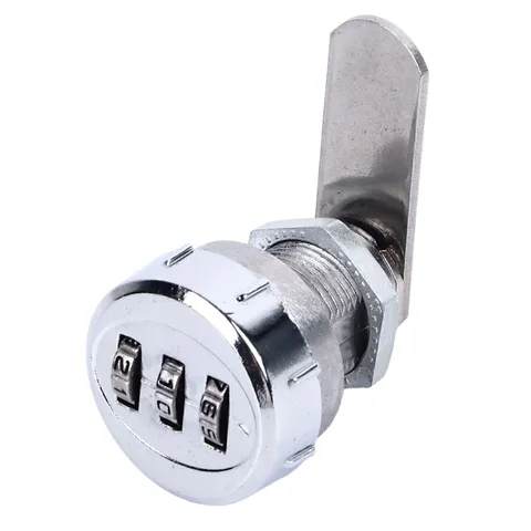 Combination Cabinet Cam Lock Mini 3 Digit Password Mechanical Cabinet Lock