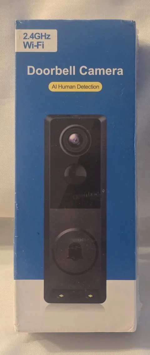 Wi-fi 2.4Hz Doorbell Camera with AI Human Detection & Night Vision
