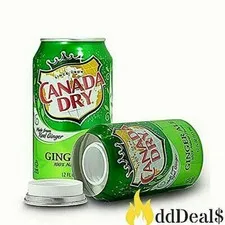 CANADA DRY Can Diversion Safe with Secret Compartment for Valuables - NEW