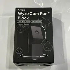 Wyze Cam Pan V3 1080p Indoor/Outdoor Wi-Fi Pan Tilt Zoom Smart Camera NEW BLACK