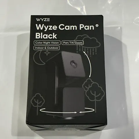 Wyze Cam Pan V3 1080p Indoor/Outdoor Wi-Fi Pan Tilt Zoom Smart Camera NEW BLACK
