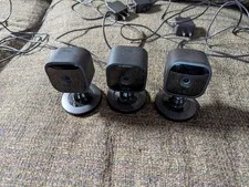 3 Blink Mini Indoor Plug-In HD Wi-Fi IP Cameras, Motion/2-Way Audio/Night, Black