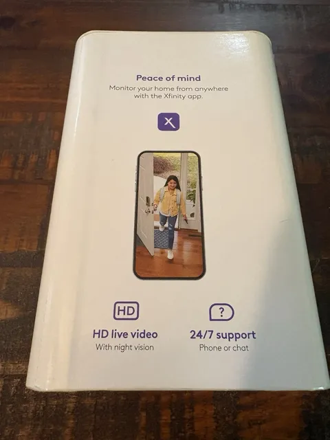 Xfinity Indoor Camera HD Wi-Fi IP Security Cam Night Vision 2-Way Audio