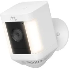Ring - Spotlight Cam Plus Outdoor/Indoor Wireless 1080p Battery Surveillance Cam