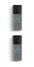 2 Pack Ring - Battery Doorbell (newest model) Retinal 2K with wide-angle video