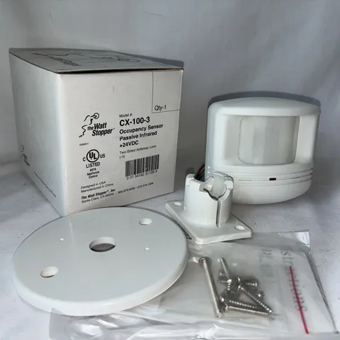the Watt Stopper CX-100-3 Occupancy Sensor Passive Infrared +24VDC