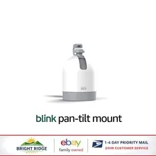 360 Degree Rotating Mount for Mini Security Camera, Plug-In Accessory in White