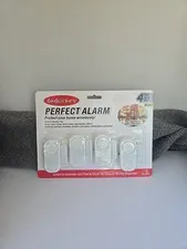 Doohickey Perfect Alarm 4 Pack Wireless Door Alarm 90dB Self Adhesive Battery