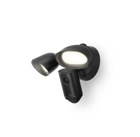 Ring Wired Floodlight Cam Pro (2nd Gen, Newest Model, 4K, Black)