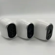 Lot of 3 Netgear VMC3030 Indoor/Outdoor Security Camera VMC3030-100NAS