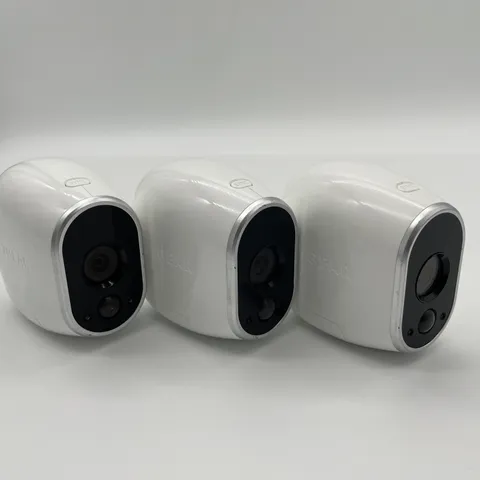 Lot of 3 Netgear VMC3030 Indoor/Outdoor Security Camera VMC3030-100NAS