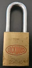 Lockwood 234/45 AA Padlock on B13 profile with NO Key - Locksport