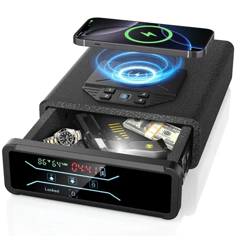Gun Safe for Handgun Pistol Case - Biometric Quick Access Pistol Safe