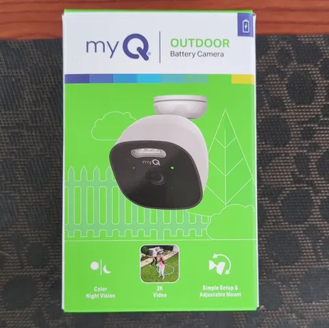 My Q Outdoor Battery-Powered Camera