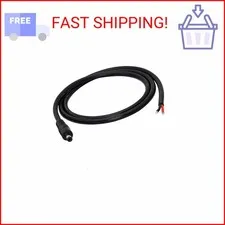 SHANFEILU DC Power Pigtails Cable DC 5.5mm x 2.1mm Male Plug to Bare Wire Open E