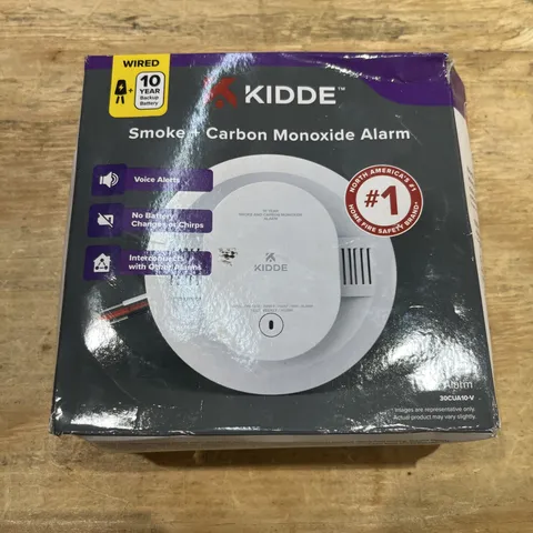 Kidde Smoke & Carbon Monoxide Detector w/ Interconnected Alarm Voice Alerts NEW