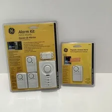 GE General Electric Home Security Alarm Kit 52559 & 52597 Window/Door Kit , New