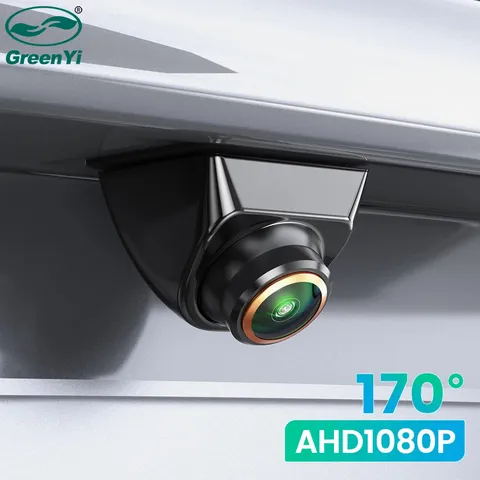 GreenYi AHD 1920x1080P Car Rear View Camera 170° Fisheye Golden Lens Full HD Nig