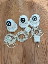 Amcrest White 1080P Wireless IP Network Security Camera - 3x Cameras