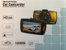 Dash Cam Advanced Portable Car Camcorder With “G Sensor”