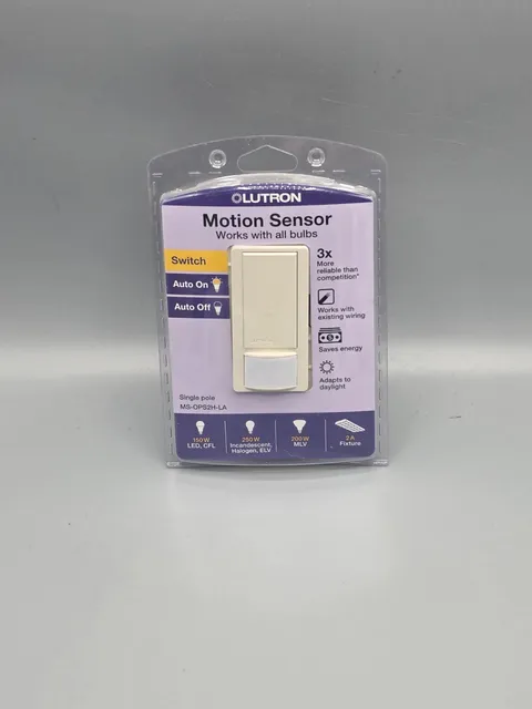 LUTRON - MOTION SENSOR Lutron Maestro Occupancy Sensor Switch.