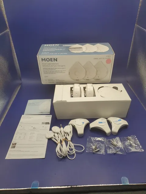 Flo By Moen 920-005 Smart Water Detector with Programmable App and Alarm 