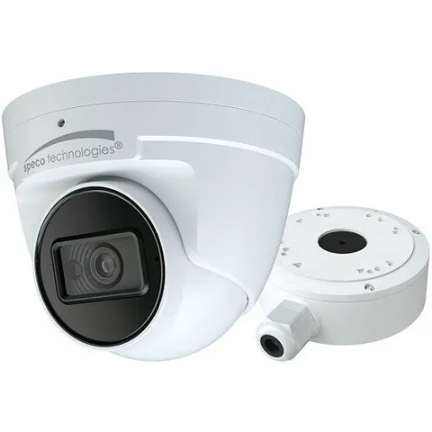 Speco 8MP (4K) H.265 2.8mm 98' IR IP Turret Camera with Advanced Analytics-#O8T9
