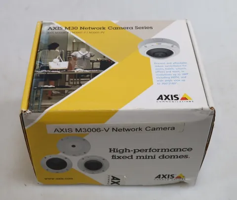 Axis M3006-V Network Camera 3MP 1.6mm Fixed Lens Open Box