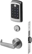 Yale TouchScreen Keypad Cylinder Lock- AUR NTM645-626 RH Black-NEW (FPP005886)