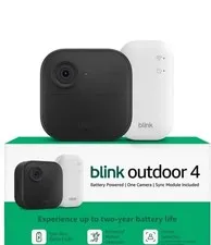 BLINK OUTDOOR 4 Wireless Smart Security Camera (1-Cam, Sync Module Core)
