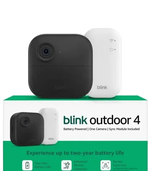 BLINK OUTDOOR 4 Wireless Smart Security Camera (1-Cam, Sync Module Core)