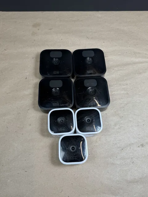 Lot of-7 Blink BCM00400U Indoor Wireless Security Camera - Ships Fast! UNTESTED