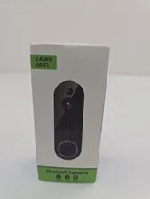 Camtro T52 Wireless Video Doorbell Camera Linen AI Human Detection Night Vision