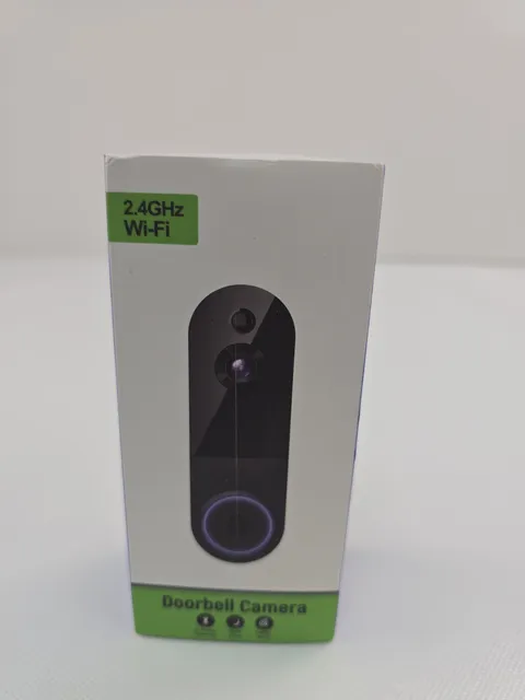 Camtro T52 Wireless Video Doorbell Camera Linen AI Human Detection Night Vision