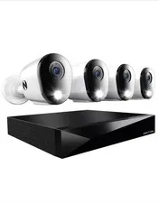 Night Owl 2K HD Wired Security System with 4 Cameras and 12 Channel DVR