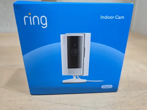 Ring Indoor Cam 2nd Gen Plug-In 1080p HD WiFi Security Camera White Sealed New