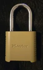 Masterlock 875DLF Outdoor Combination Lock Resetable