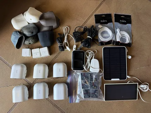 (6) Arlo Pro 5S 2K Security Camera Bundle with Accessories