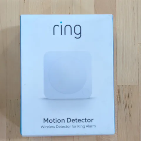 Ring Motion Detector 2nd Generation Wireless Z-Wave White, Alexa Compatible
