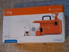 NEW Ring Jobsite Security 5-Piece Camera System Starter Kit Orange 